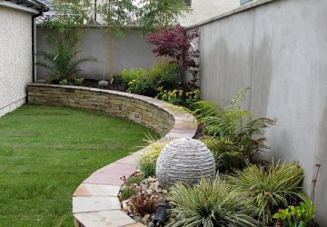 Raised flowerbeds and landscaping in County Wexford