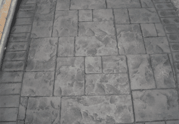Imprinted Concrete project by Allsurface Groundworks in County Wexford
